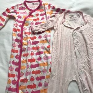 Magnificent Baby magnetic pajamas, bundle of 2